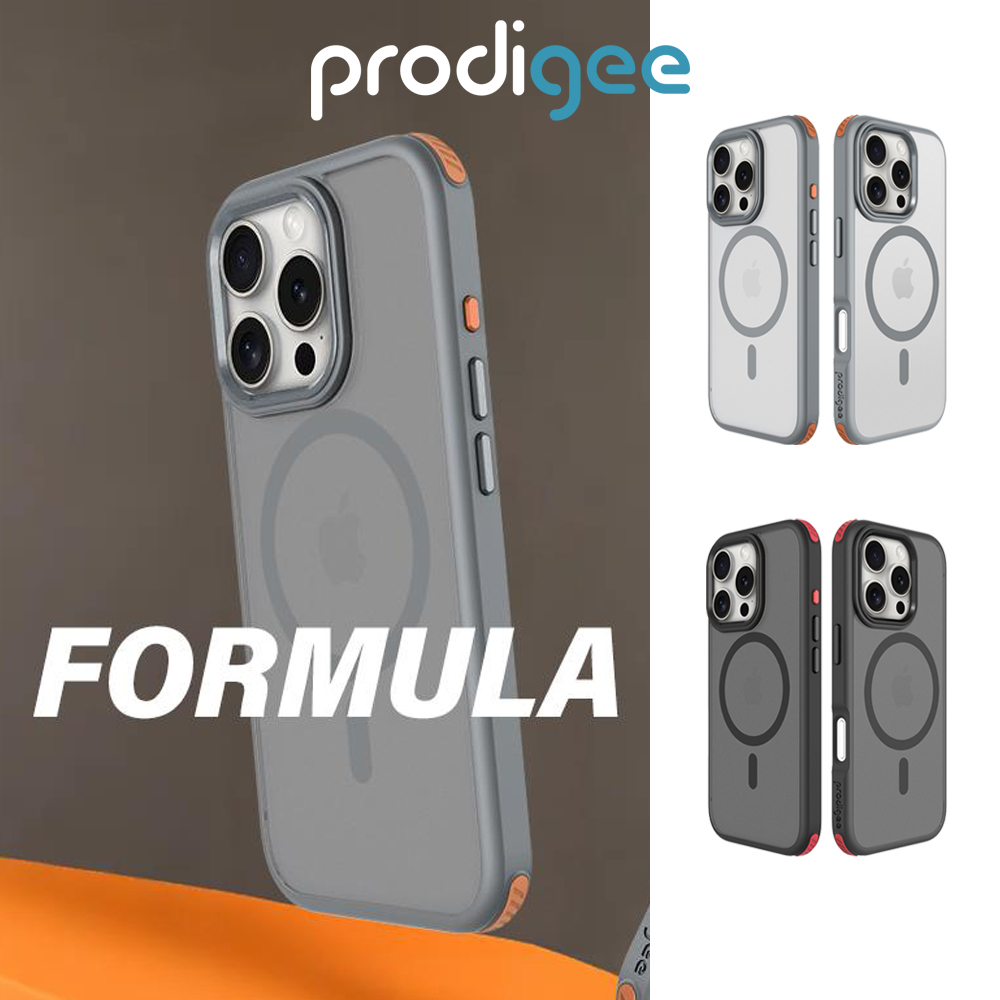 Prodigee iPhone 16 Pro/Pro Max Formula磁吸抗指紋耐衝擊手機殼