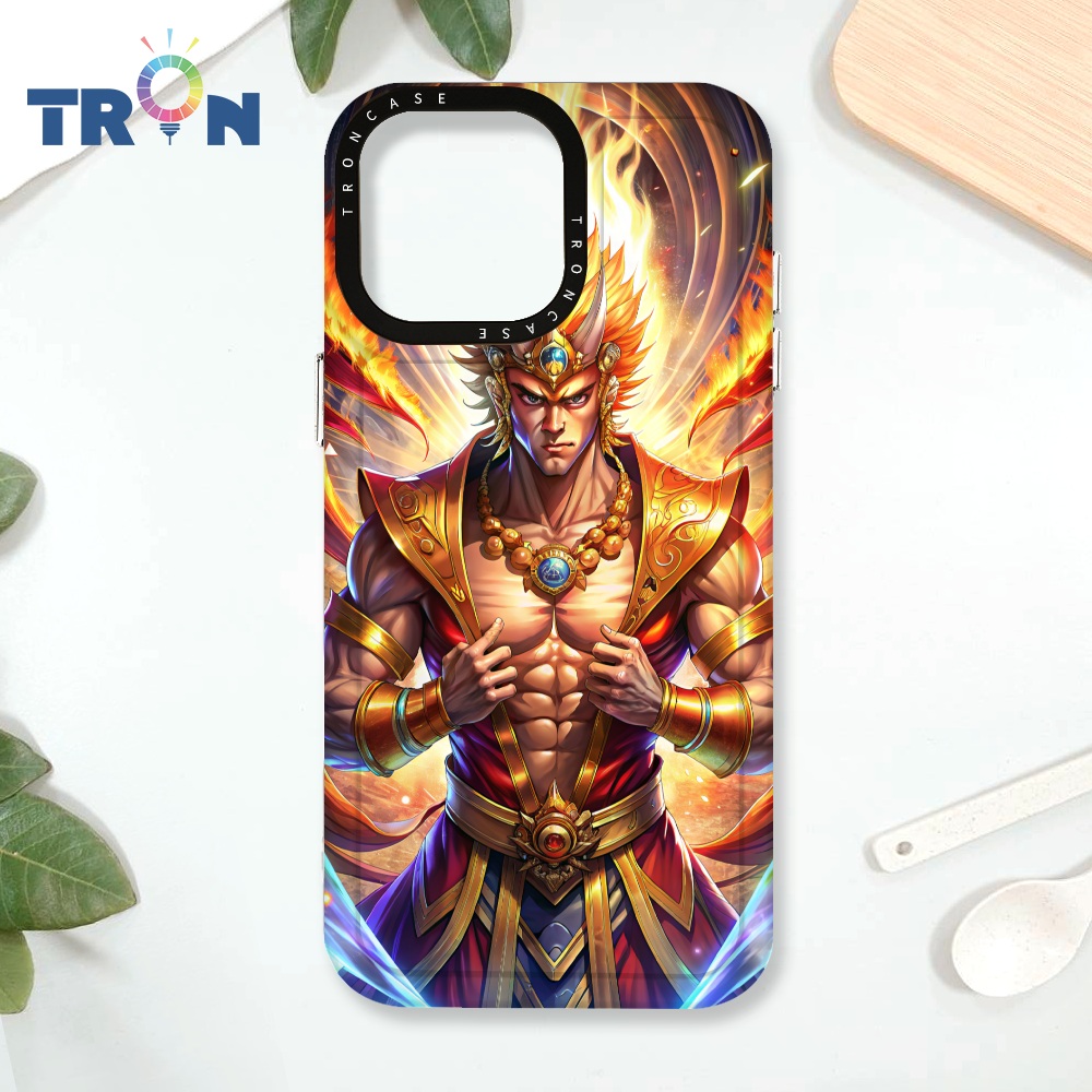TRON iPhone 16 Pro Max 金剛力士 太空殼 透黑款 手機殼