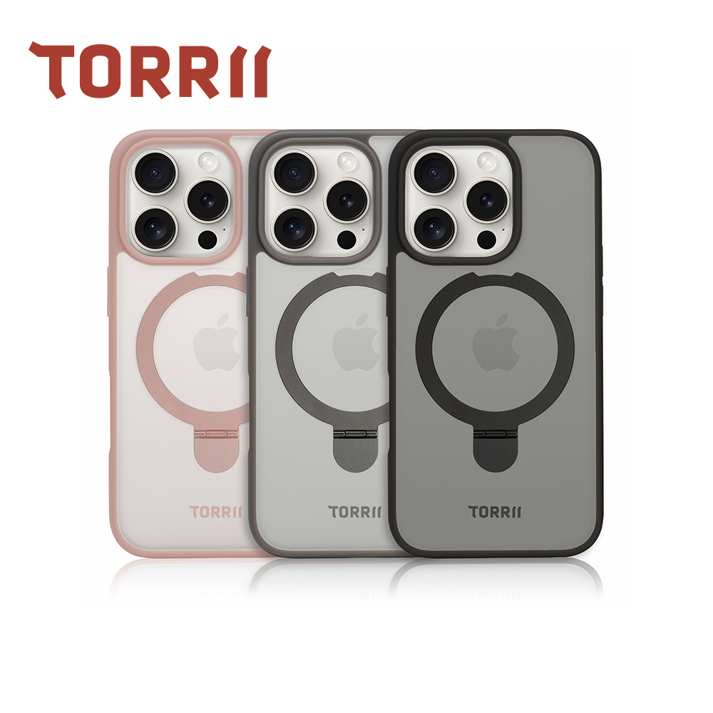 【TORRII】TORERO (MagSafe) - iPhone 16Pro Max磁吸支架防摔手機殼