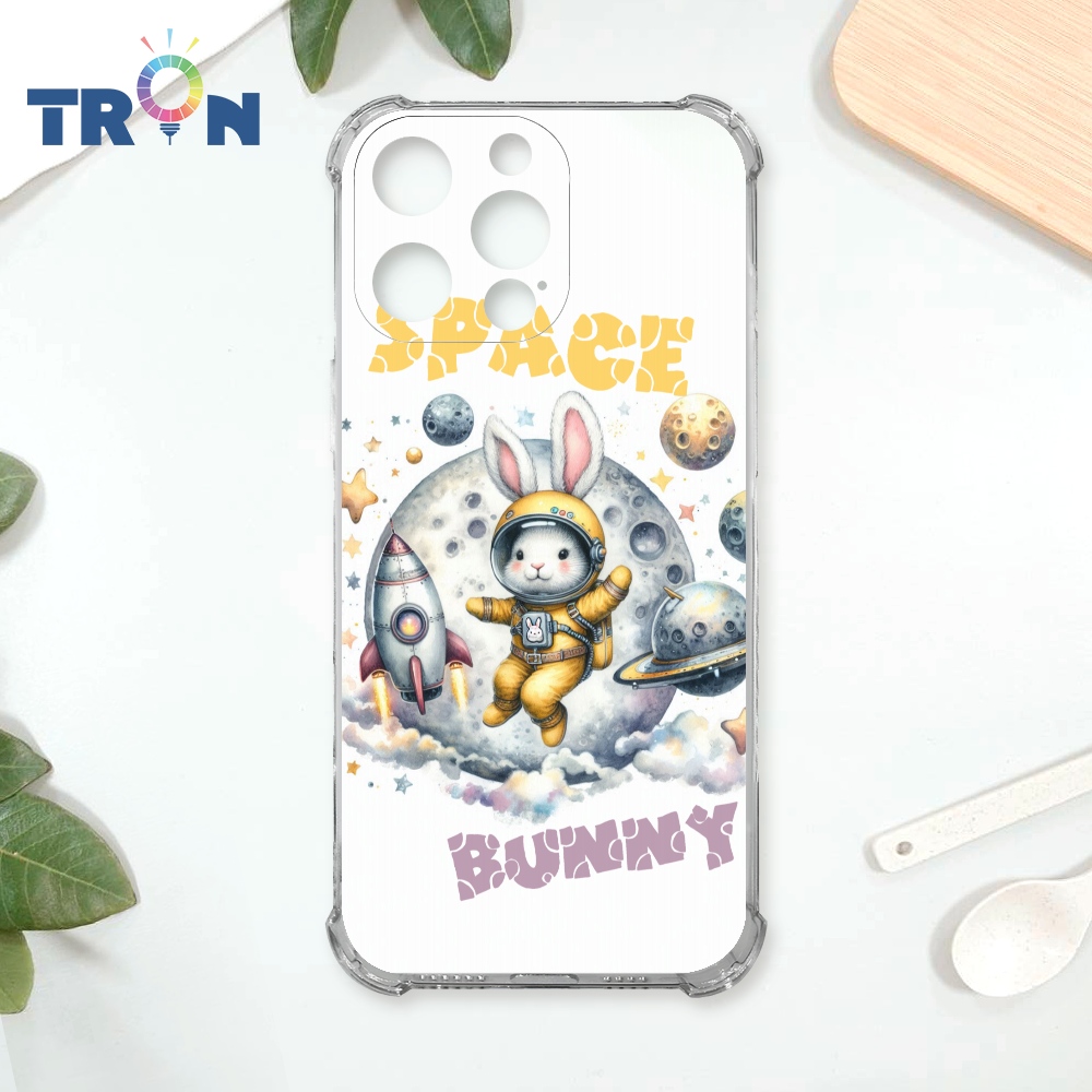 TRON IPhone 16 Pro Max 登上月球的太空兔兔 四角防摔殼 手機殼