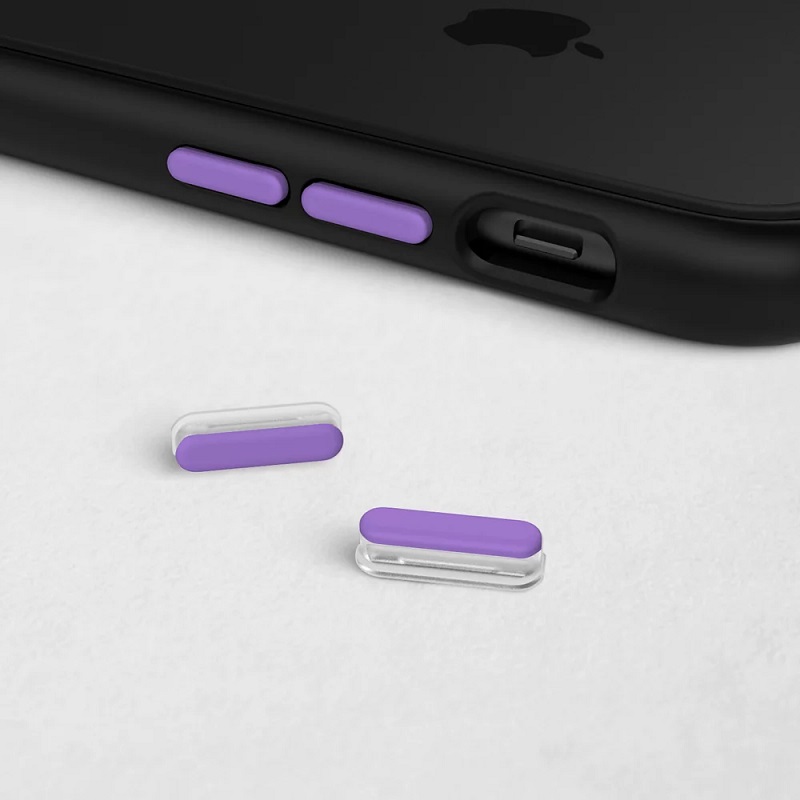 犀牛盾 快拆式按鈕 按鍵 適用 全系列手機殼 - 紫色