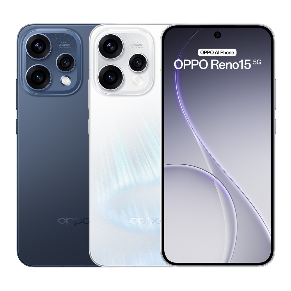 OPPO Reno 15 OPPO Reno15 是一款高規格智慧手機,搭載 Snapdragon 處理器與 12GB RAM,提供流暢的使用體驗。螢幕尺寸為 6.59 吋,解析度達 2760 × 1256,畫質清晰。主相機為 5000 萬畫素,前置鏡頭同樣為 5000 萬畫素,拍照表現優異。內建 256GB ROM,支援 5G WiFi 及 4G LTE,通話與上網速度更快。機身設計為直立式,輕薄便攜,重量僅 197 克,厚度 7.77mm。搭載 ColorOS 16.0 作業系統,並支援 Bluetooth 藍芽、NFC 與 Type-C 傳輸介面。無記憶卡插槽,僅支援 eSIM 與 nano SIM 卡。電池容量達 6500 mAh,續航表現出色。提供 1 年保固,規格及隨機標準配備以實際出貨為主。