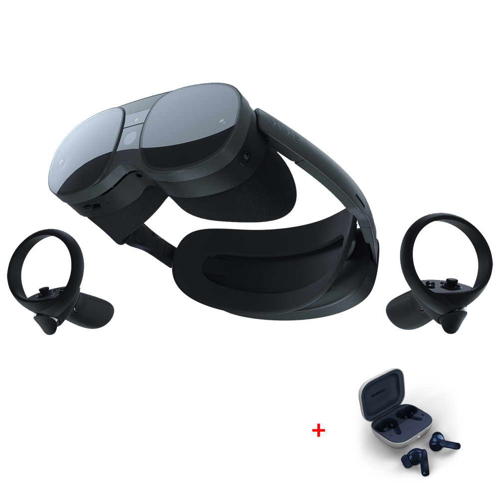 HTC 宏達電 VIVE XR ELITE 無線串流一體機(豪華配件組)