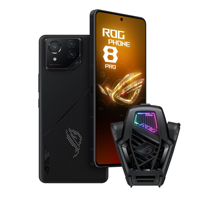 ASUS ROG 華碩 ROG Phone 8 Pro (16/512)+ROG空氣動力風扇 X