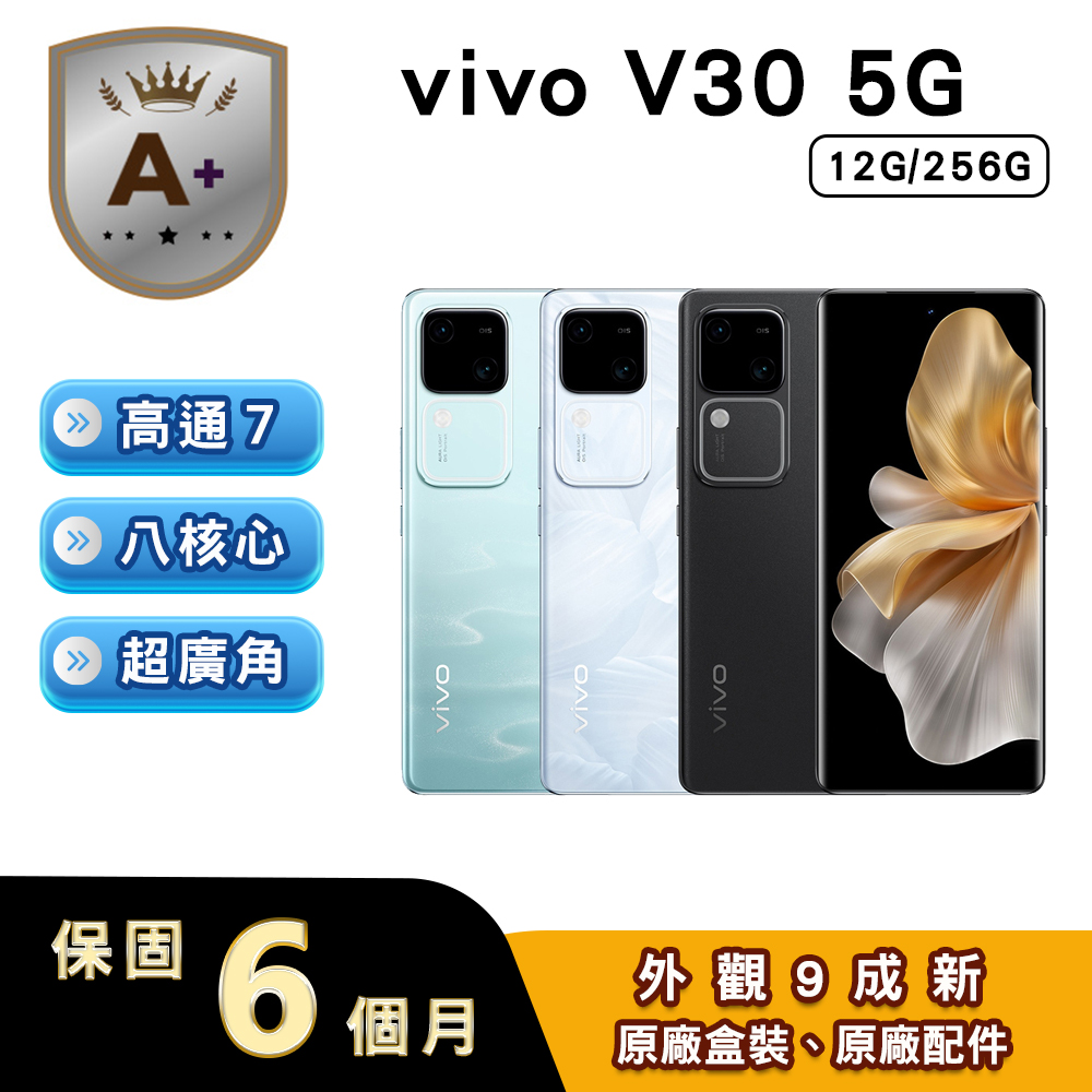 VIVO 【福利品】V30 (12G/256G) 6.78吋5G智慧型手機