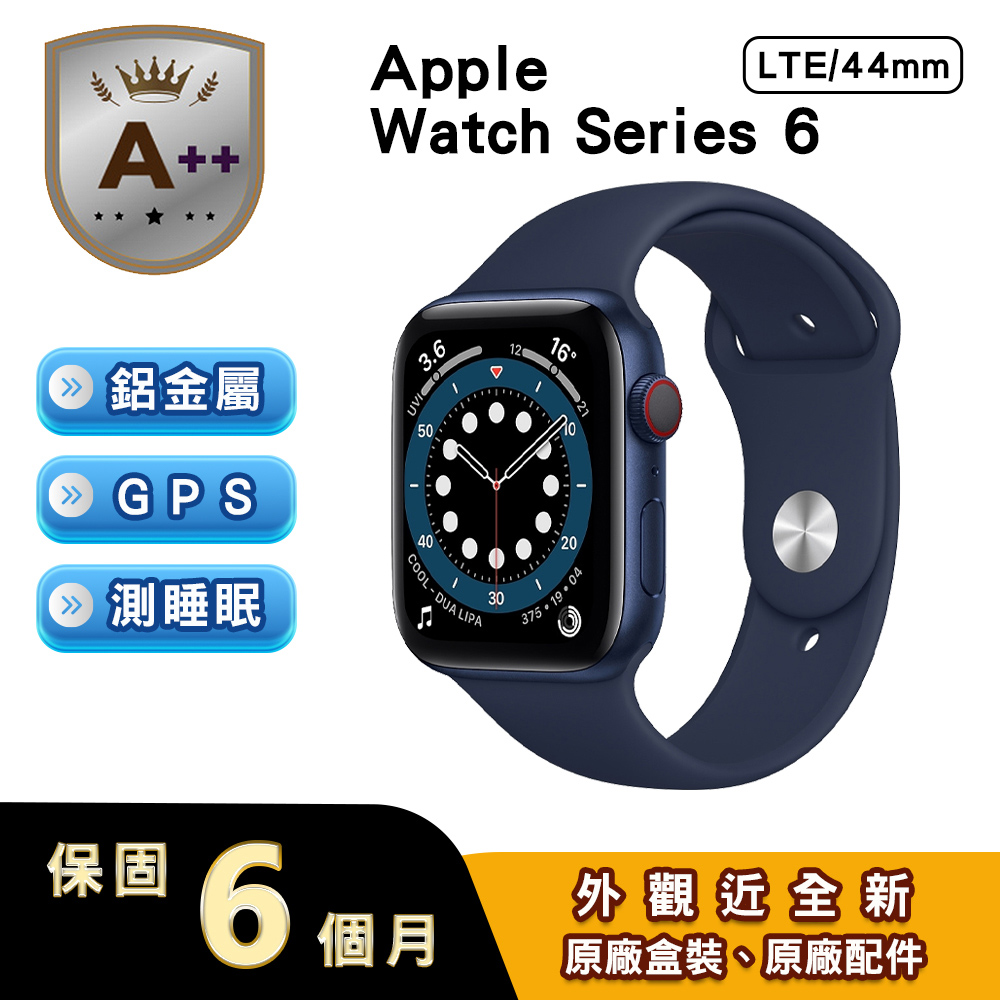 Apple 蘋果 Watch Series 6 LTE 44mm A2376 鋁金屬 智慧手錶【拆新品】