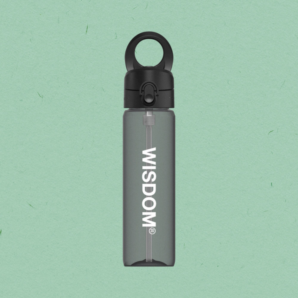 【犀牛盾】AquaStand磁吸水壺-Tritan輕量瓶 800ml(附吸管)MagSafe兼容支架運動水壺｜WISDOM系列