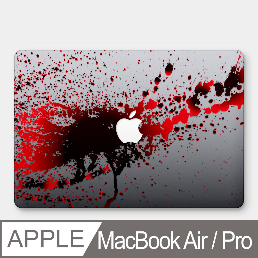 噴血 (透明背景) MacBook Air / Pro 防刮保護殼