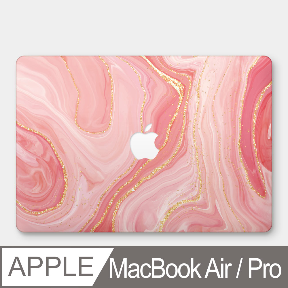 粉色大理石 MacBook Air / Pro 防刮保護殼