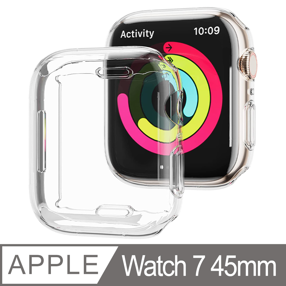 全包覆透明防撞保護套 for Apple Watch 7 45mm