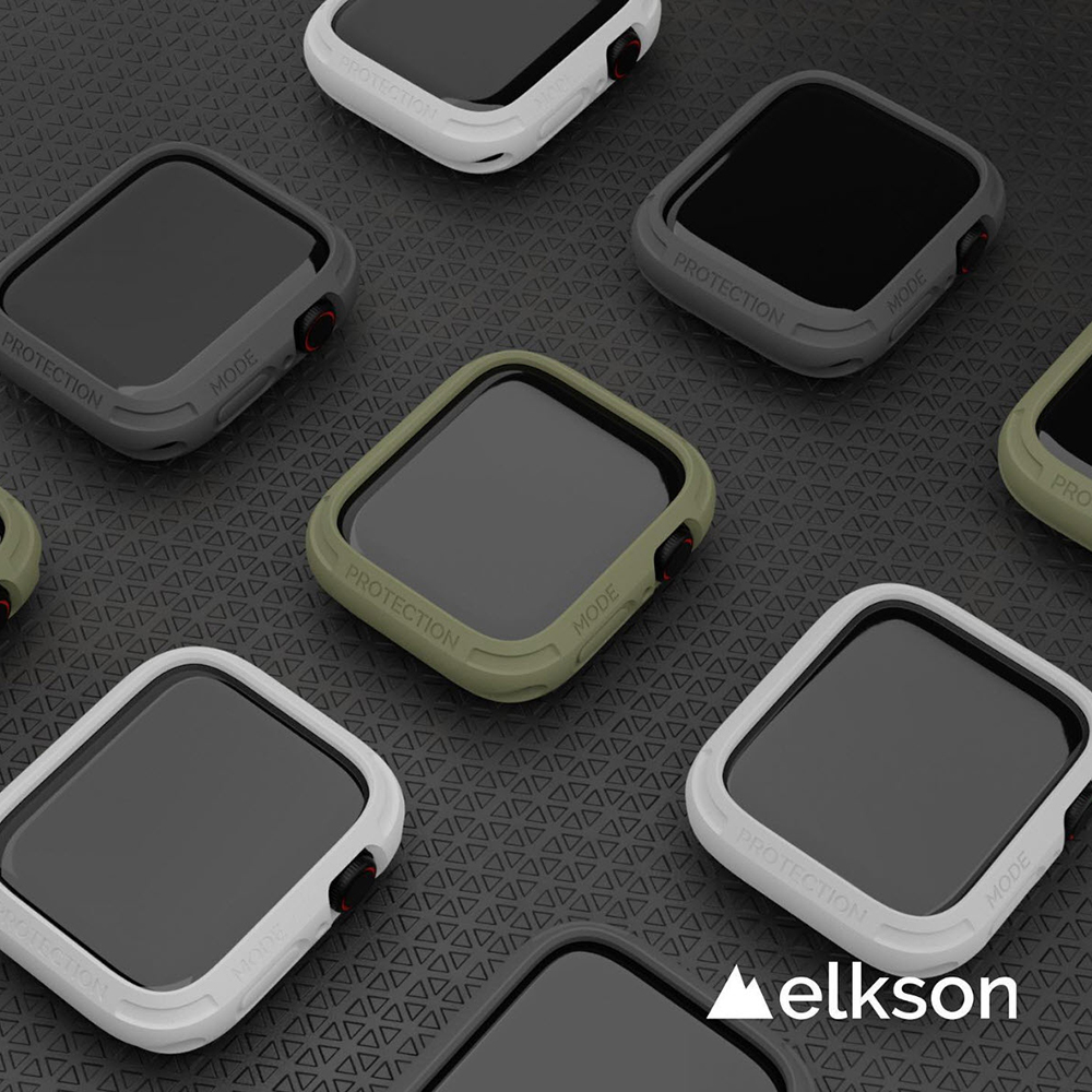 Elkson Apple Watch Series 8/7 Quattro 2.0 軍規級防水耐震保護殼-45mm_5色