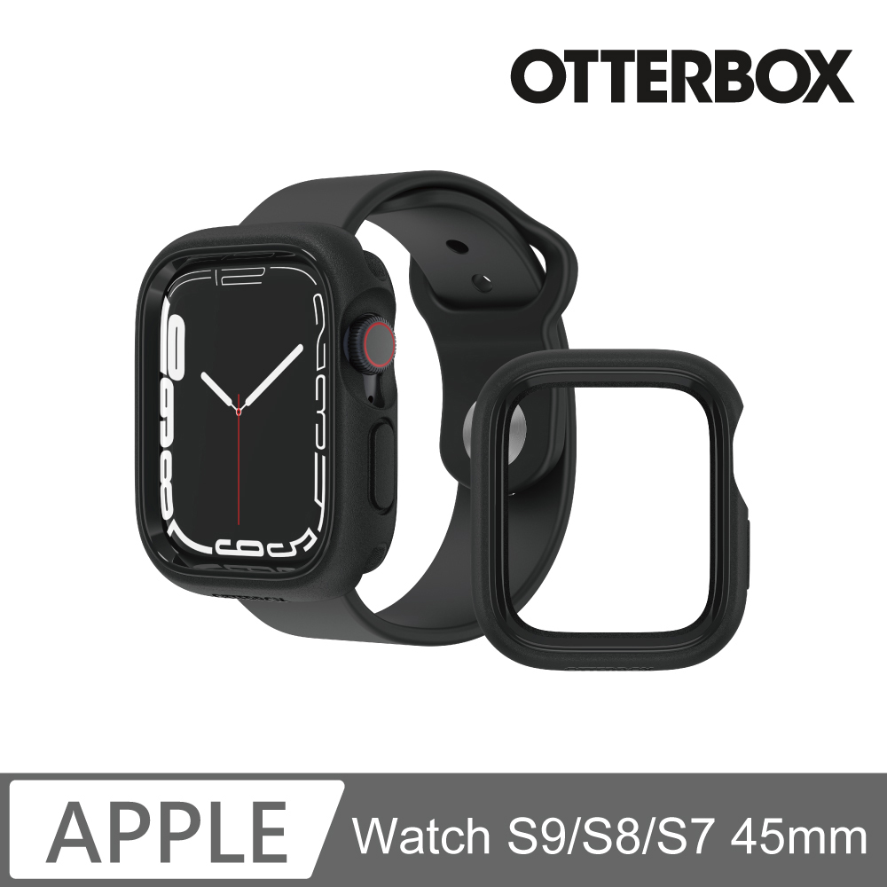 OtterBox Apple Watch 7 / 8 45mm EXO Edge 保護殼-黑