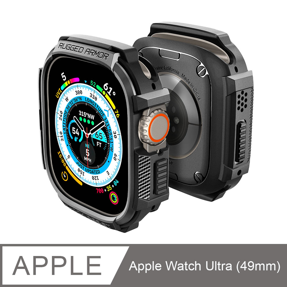 SGP / Spigen Apple Watch Ultra(49mm)_Rugged Armor防摔保護殼