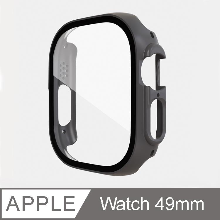 IN7 Apple Watch Ultra 手錶防摔電鍍保護殼49mm-太空灰