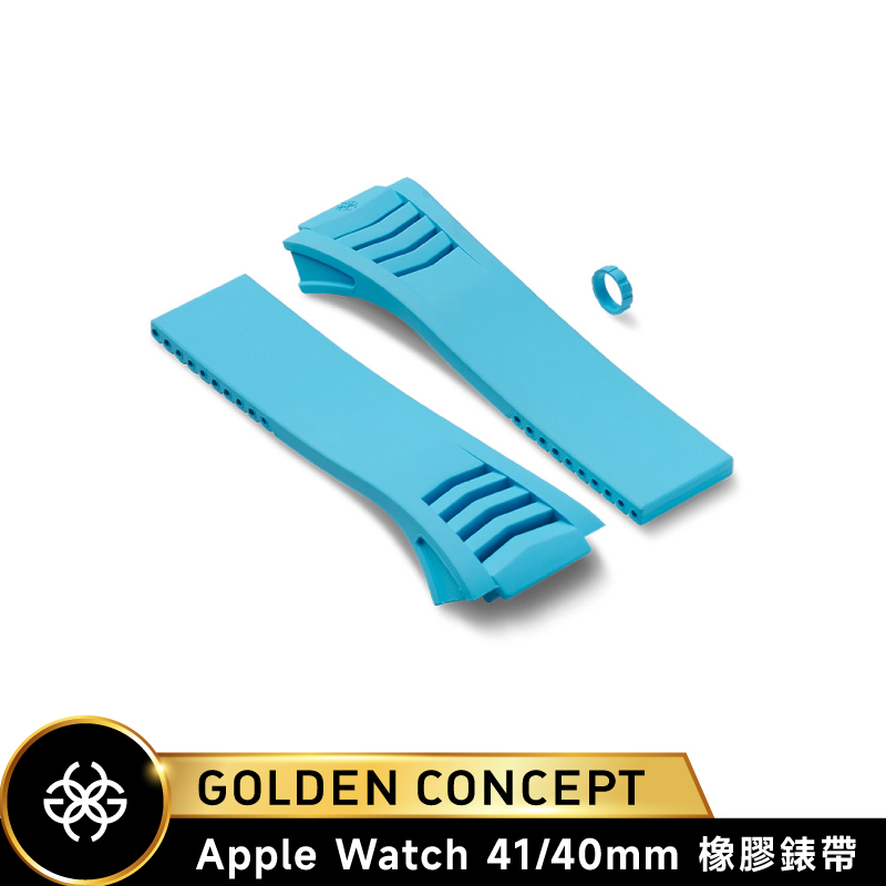 【Golden Concept】Apple Watch 天藍橡膠錶帶 (41/40mm) WS-RS41-BL