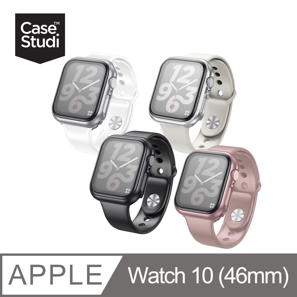 CaseStudi AppleWatch 10 (46mm) Impact 玻璃錶殼