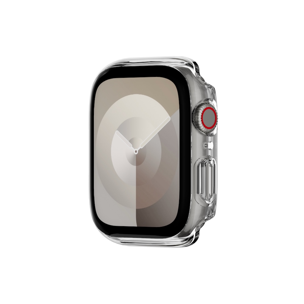 SwitchEasy 魚骨牌 Apple Watch Hybrid WP 9H 鋼化玻璃防水保護殼 46mm