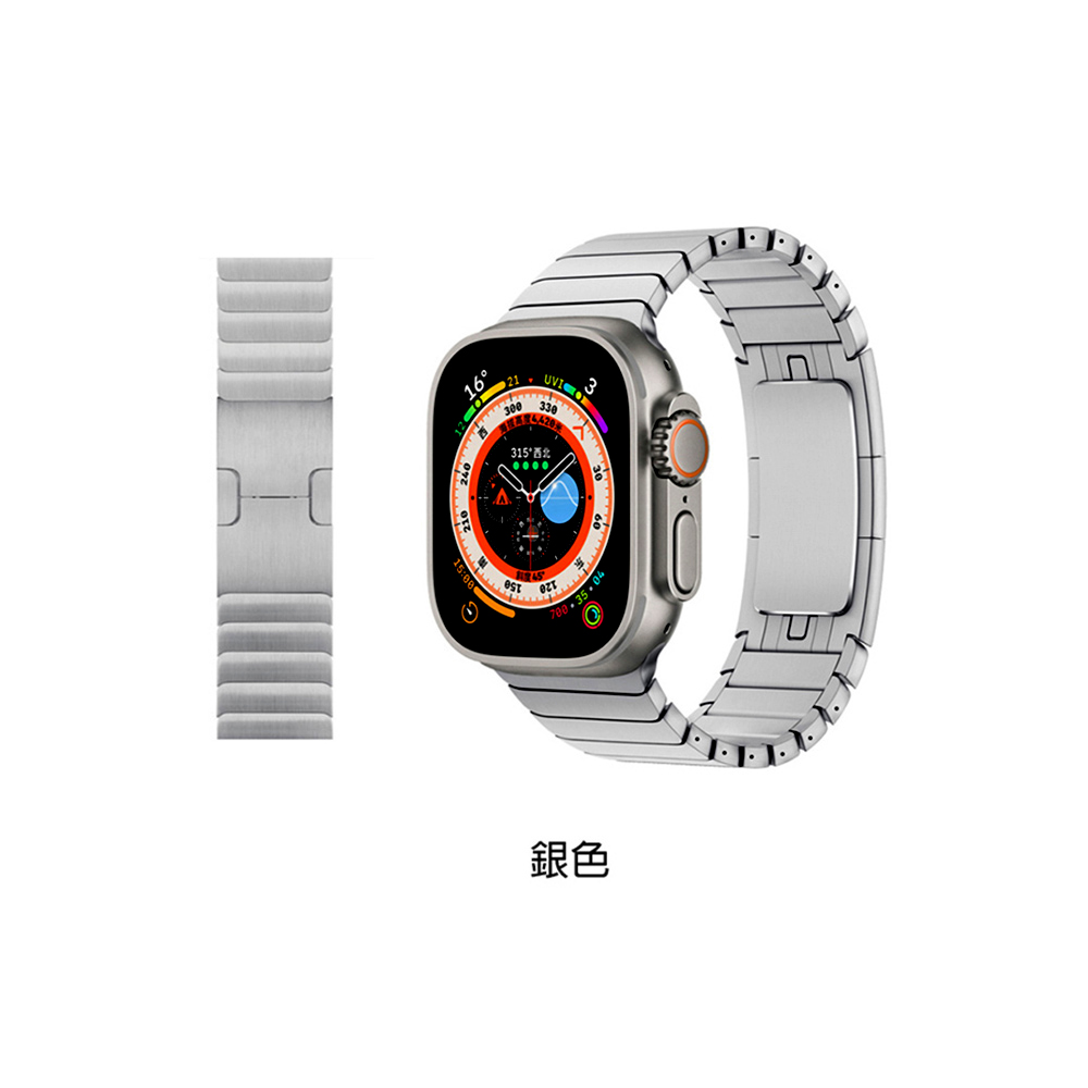 HOTGO Apple Watch 金屬鏈式錶帶