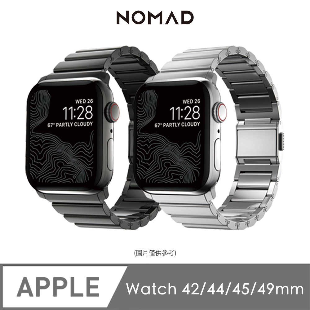 美國 NOMAD APPLE WATCH 不鏽鋼錶帶v2-42/44/45mm