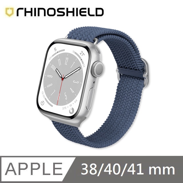 犀牛盾 適用Apple Watch 38/40/41 mm 專用編織錶帶 - 藍色