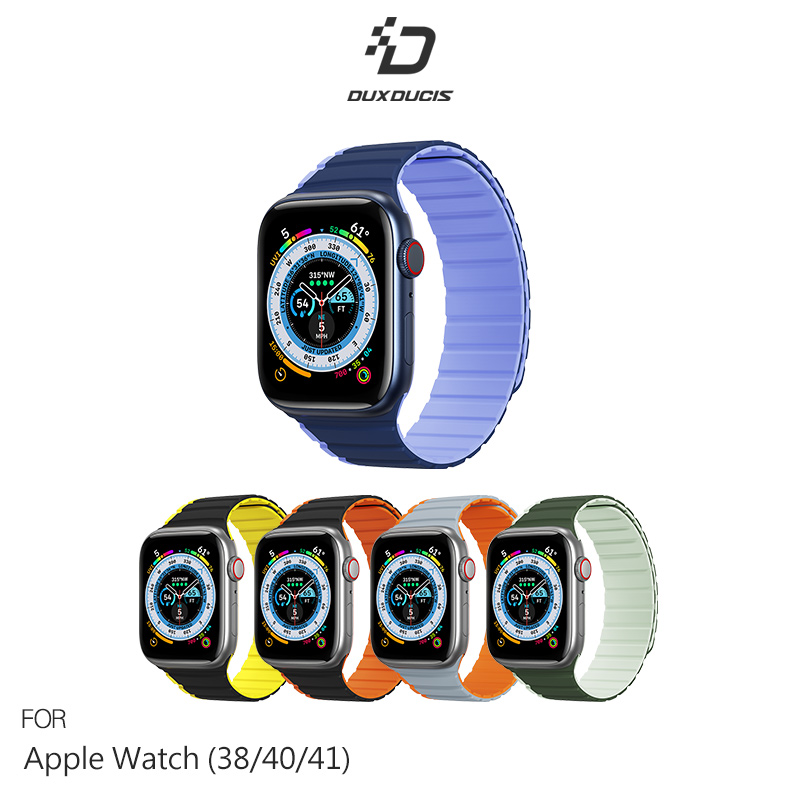 DUX DUCIS Apple Watch (38/40/41) LD 磁吸錶帶