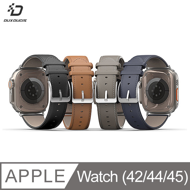 DUX DUCIS Apple Watch (42/44/45mm) YS 真皮錶帶