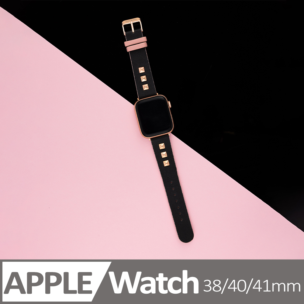 【Steve Madden】Apple watch 率性鉚釘蘋果錶帶 38/40/41 mm