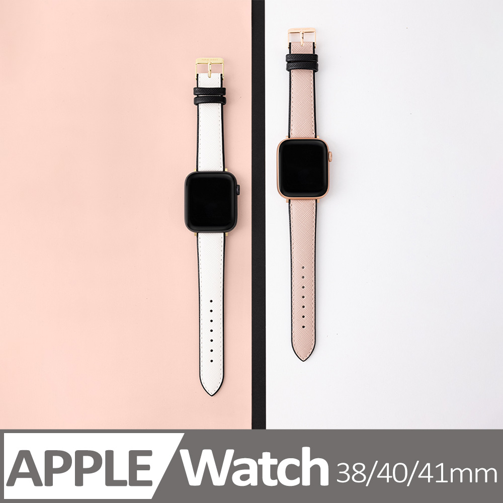 【NINE WEST】Apple watch 人造皮革蘋果錶帶 38/40/41mm