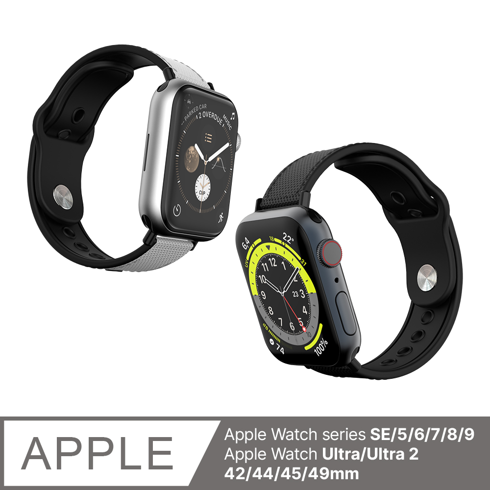 JTLEGEND Apple Watch series(42/44/45/49mm)Amos 防潑水錶帶