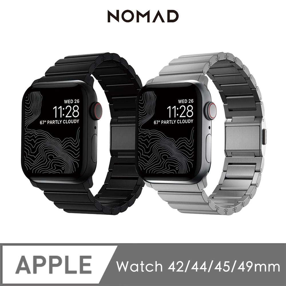NOMAD 全球限量 Apple Watch 鈦金屬錶帶2021新款-44/42mm