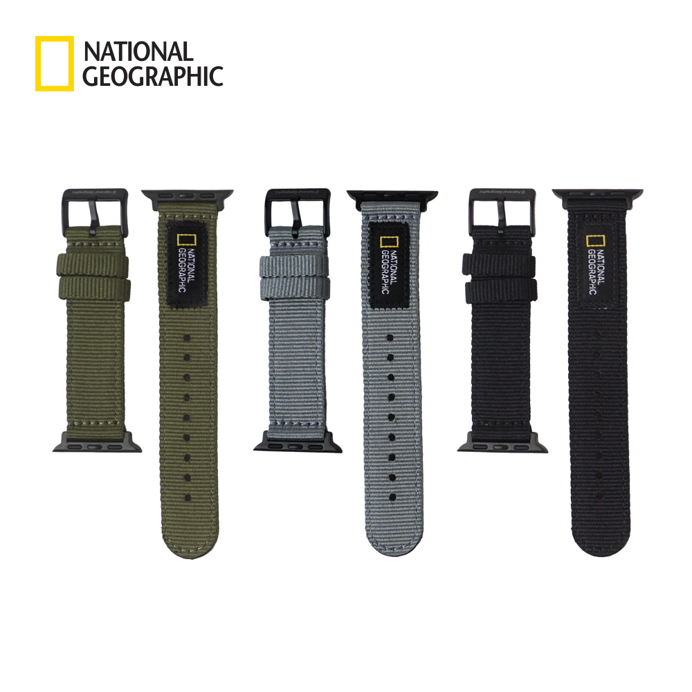 【National Geographic 國家地理】Apple Watch Nato 尼龍錶帶