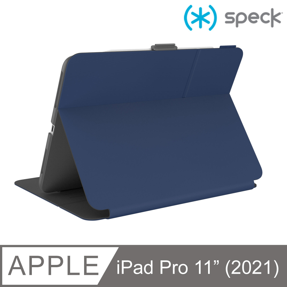 Speck Balance Folio iPad Pro 11吋(2021)/Air 10.9吋多角度側翻皮套-深海藍