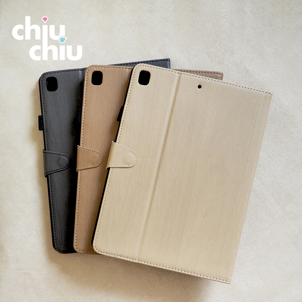 【CHIUCHIU】Apple iPad Pro 11吋2022年版經典時尚木紋保護皮套