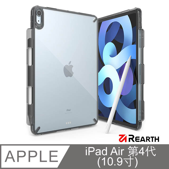 Rearth Ringke Apple iPad Air 第4/5代 (10.9寸) 抗震保護套(透黑)