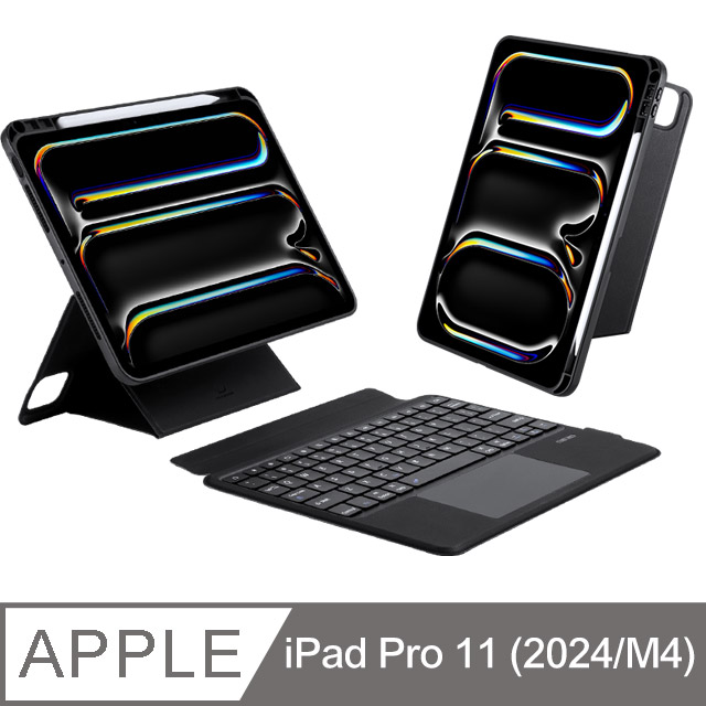 DUX DUCIS Apple 蘋果 iPad Pro 11 (2024/M4) DK 鍵盤保護套(背光版)