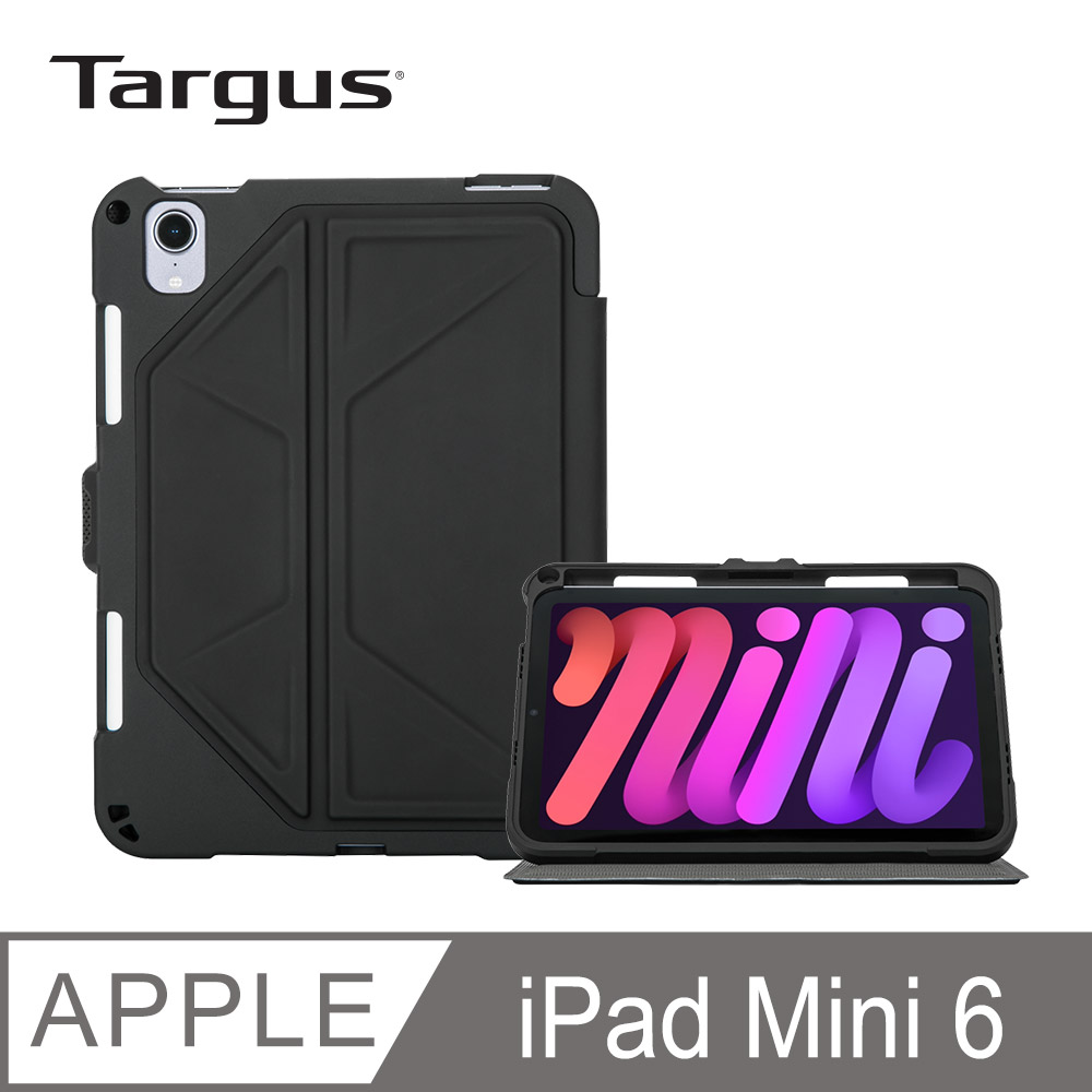 Targus Pro-Tek iPadMini6 3D保護殼(黑色)-THZ913