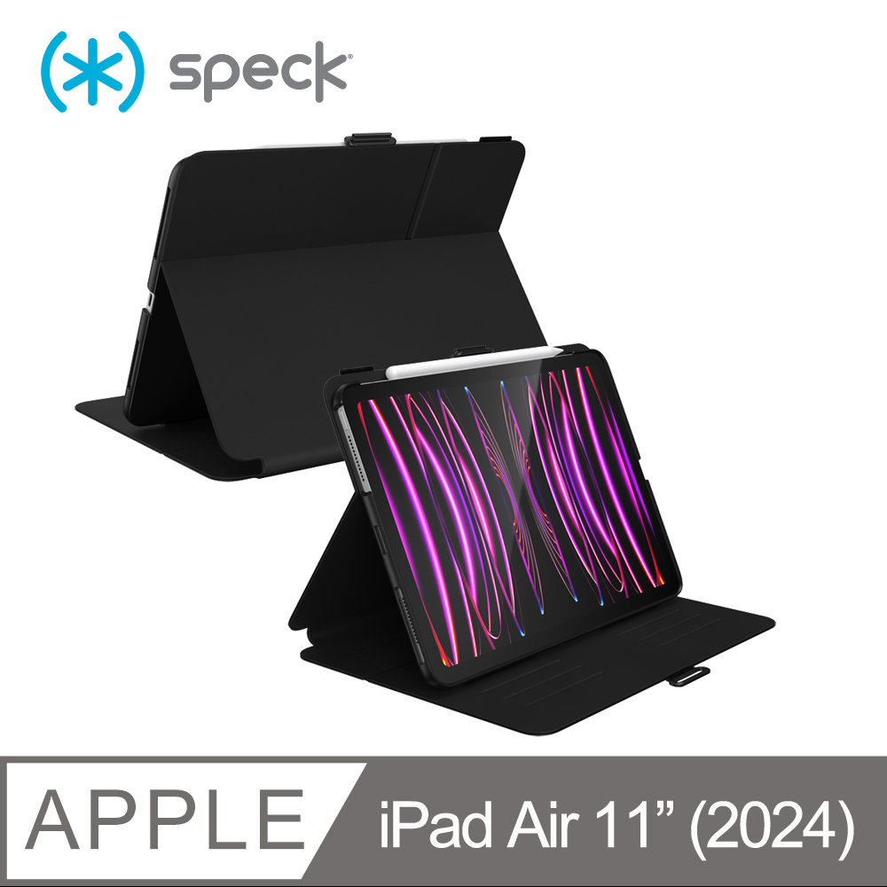 Speck iPad Air 11/10.9(4/5代)/Pro 11( 2022~2018) Balance Folio 多角度防摔側翻皮套