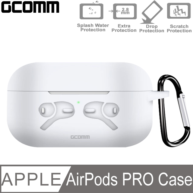 GCOMM Apple AirPods PRO 增厚保護套 時尚白