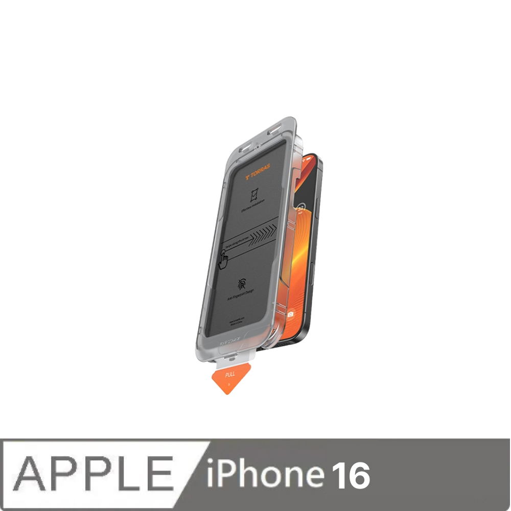 TORRAS Insta-II Master Privacy 防窺滿版螢幕鋼化玻璃保護貼 for iPhone 16