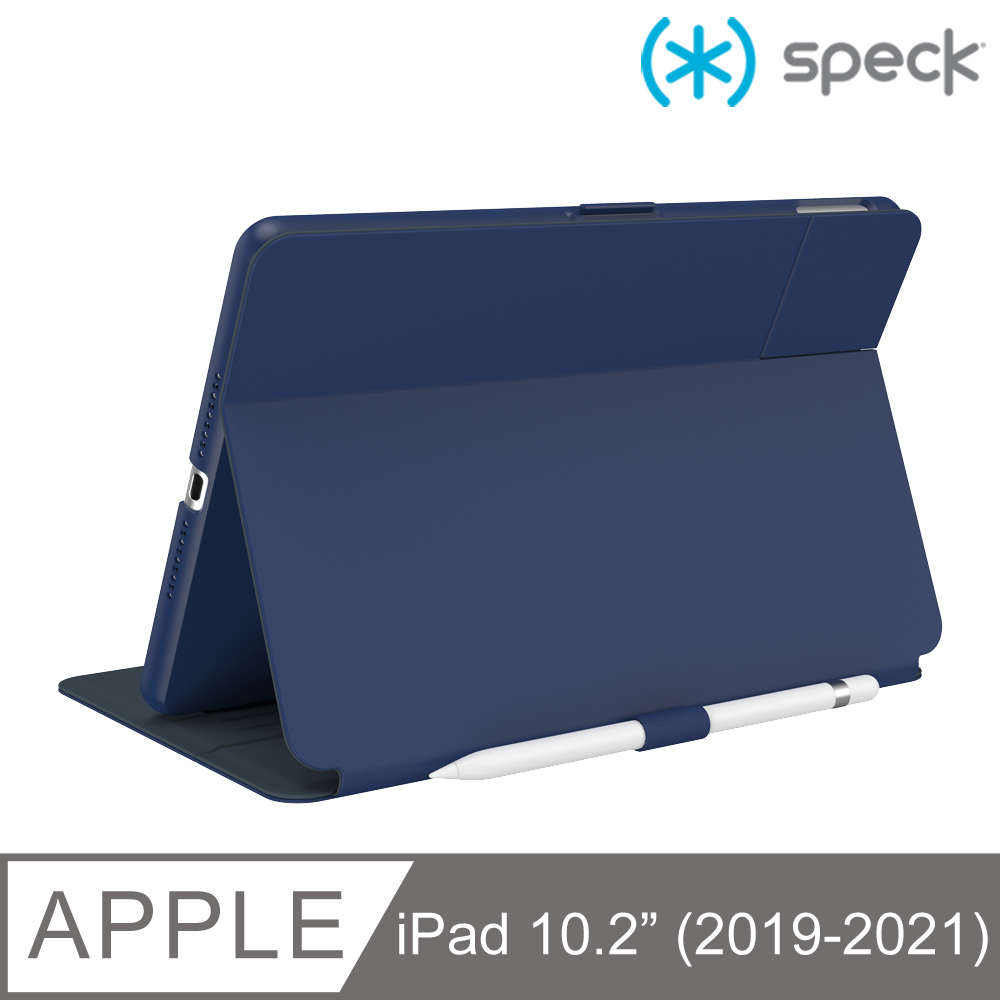 Speck Balance Folio iPad 10.2吋 多角度側翻皮套-海軍藍