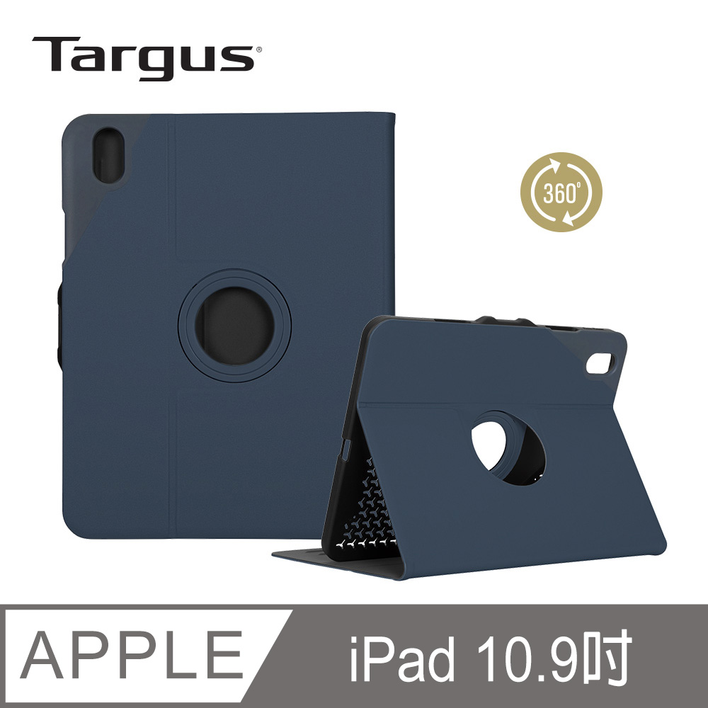 Targus Versavu Slim iPad 10.9 薄型旋轉平版殼(深夜藍)-THZ93502