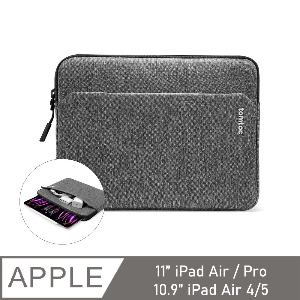 Tomtoc 輕靚防護二代 灰 適用於 10.9吋 iPad / 10.9吋iPad Air / 11吋iPad Pro