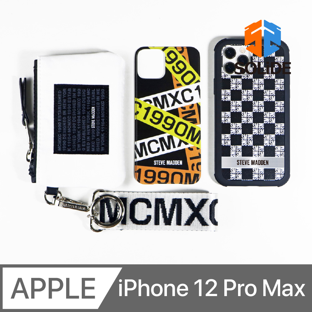 【限量聯名套組】Solide x STEVE MADDEN維納斯EX抗菌軍規防摔手機殼iPhone 12 Pro Max(6.7 吋)