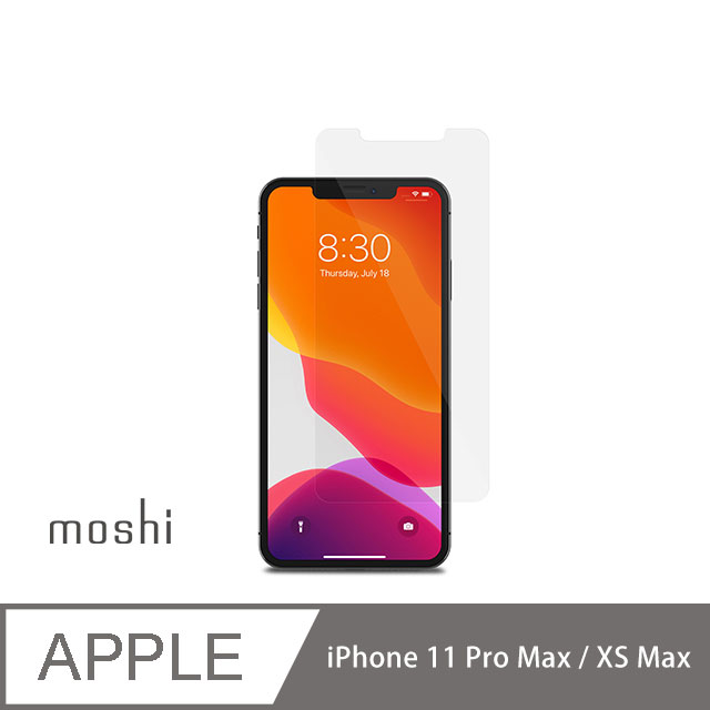 【moshi】iPhone 11 Pro Max/XS Max AirFoil Glass 清透強化玻璃螢幕保護貼