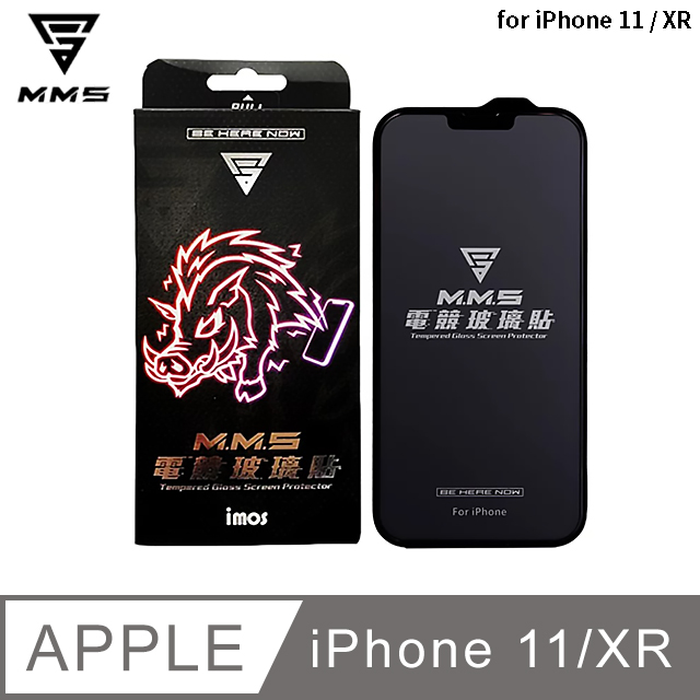MMS X iMOS iPhone 11/XR 6.1吋 電競玻璃貼