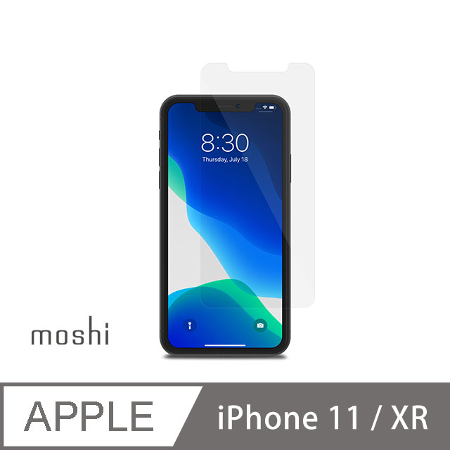 【moshi】iPhone 11/XR AirFoil Glass 清透強化玻璃螢幕保護貼