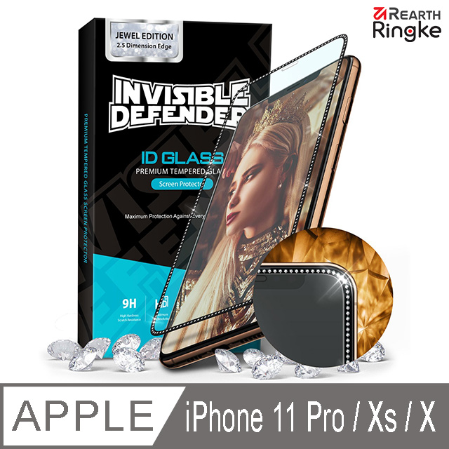 【Ringke】iPhone 11 Pro / Xs / X [ID Glass 滿版強化玻璃螢幕保護貼