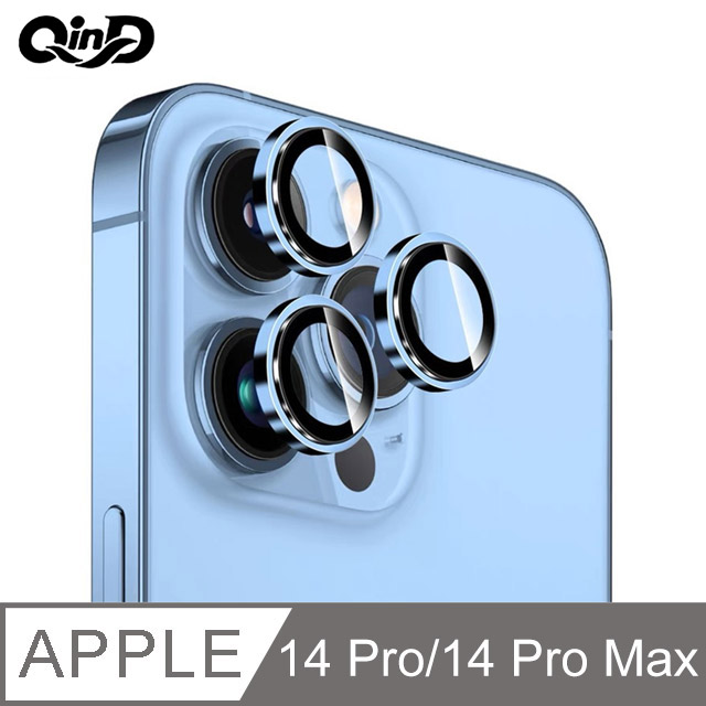 QinD Apple iPhone 14 Pro/iPhone 14 Pro Max 鷹眼鏡頭保護貼