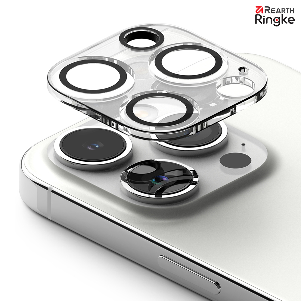 【Ringke】iPhone 15 Pro Max/Pro/Plus/15 [Camera Protector Glass 鋼化玻璃鏡頭保護貼－2入