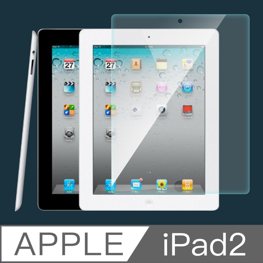 Apple iPad2 高透光亮面螢幕保護貼